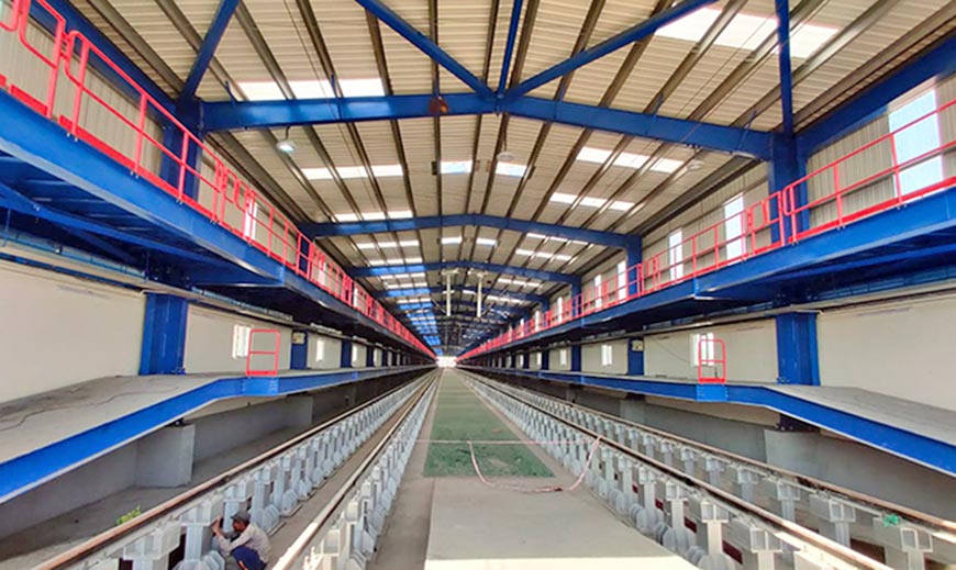 Zamil Steel supplies Pre-engineered steel buildings for Rail Vikas Nigam Limited (RVNL) in India