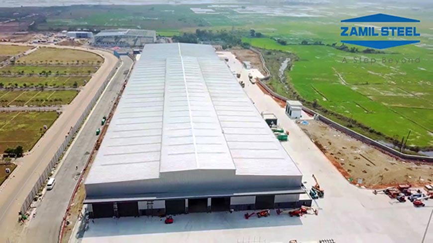 Zamil Steel constructs manufacturing facility for a prominent group in India